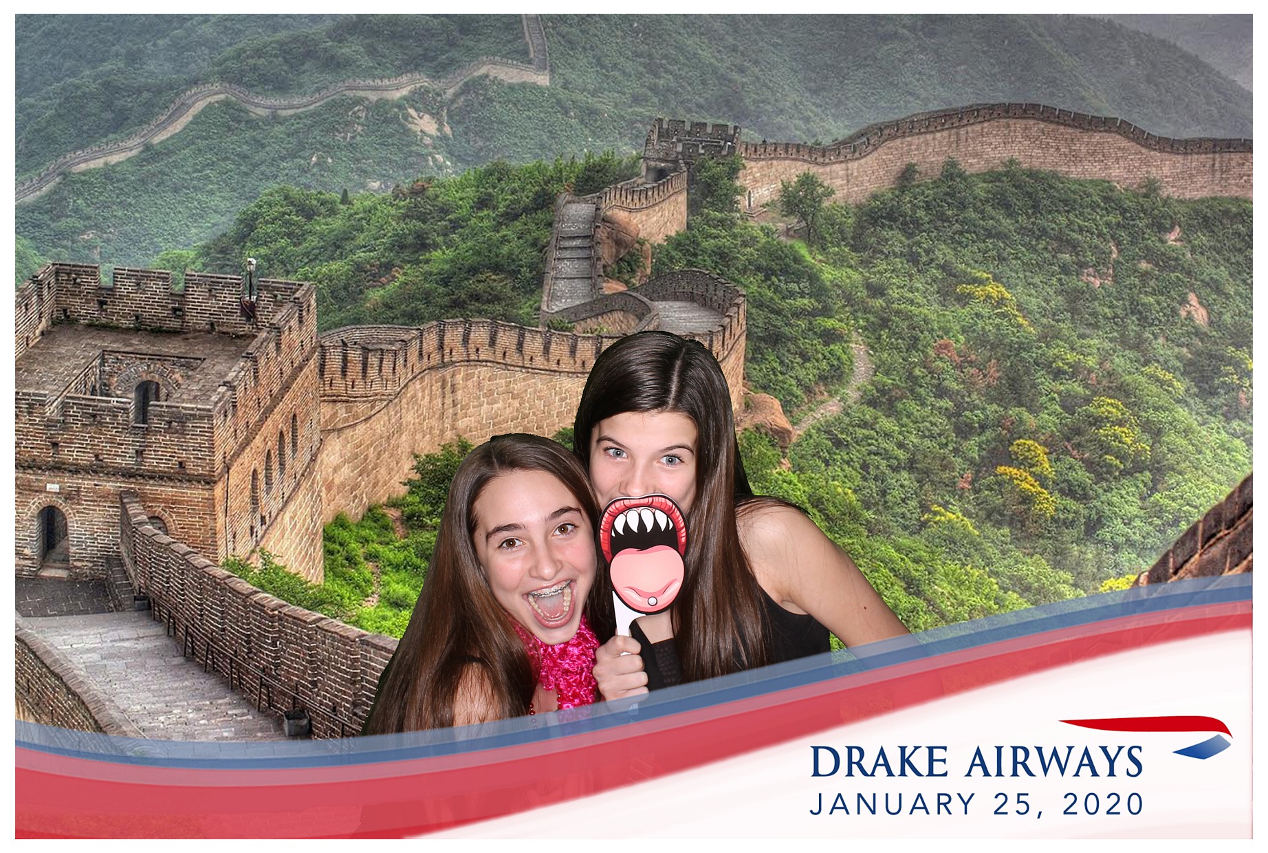 Drake Airways | View more photos from the event at gallery.photoboothcincy.com/u/PhotoBoothCincy/Drake-Airways